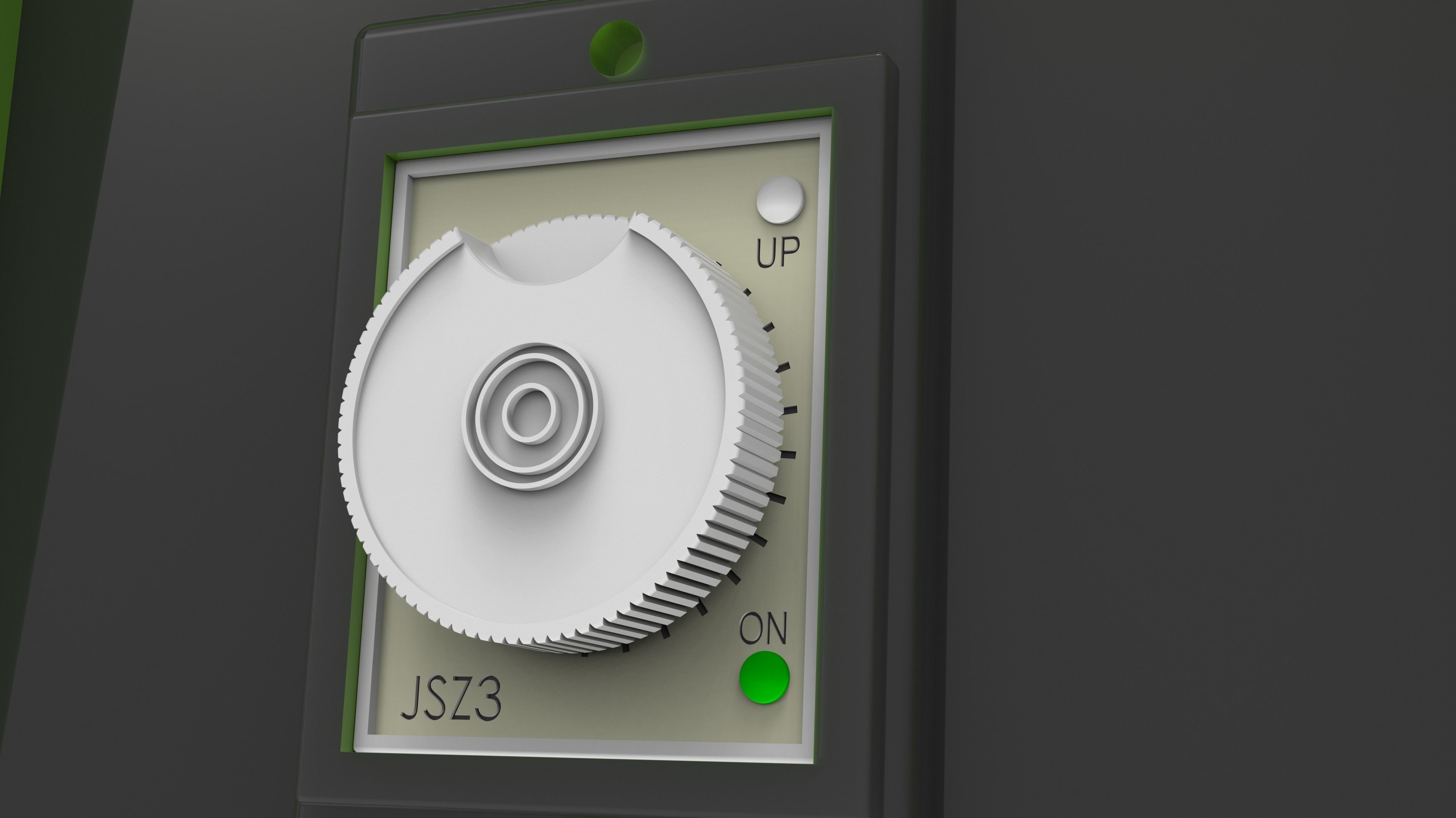 Plastic Granule Vertical Mixer 3D model_6