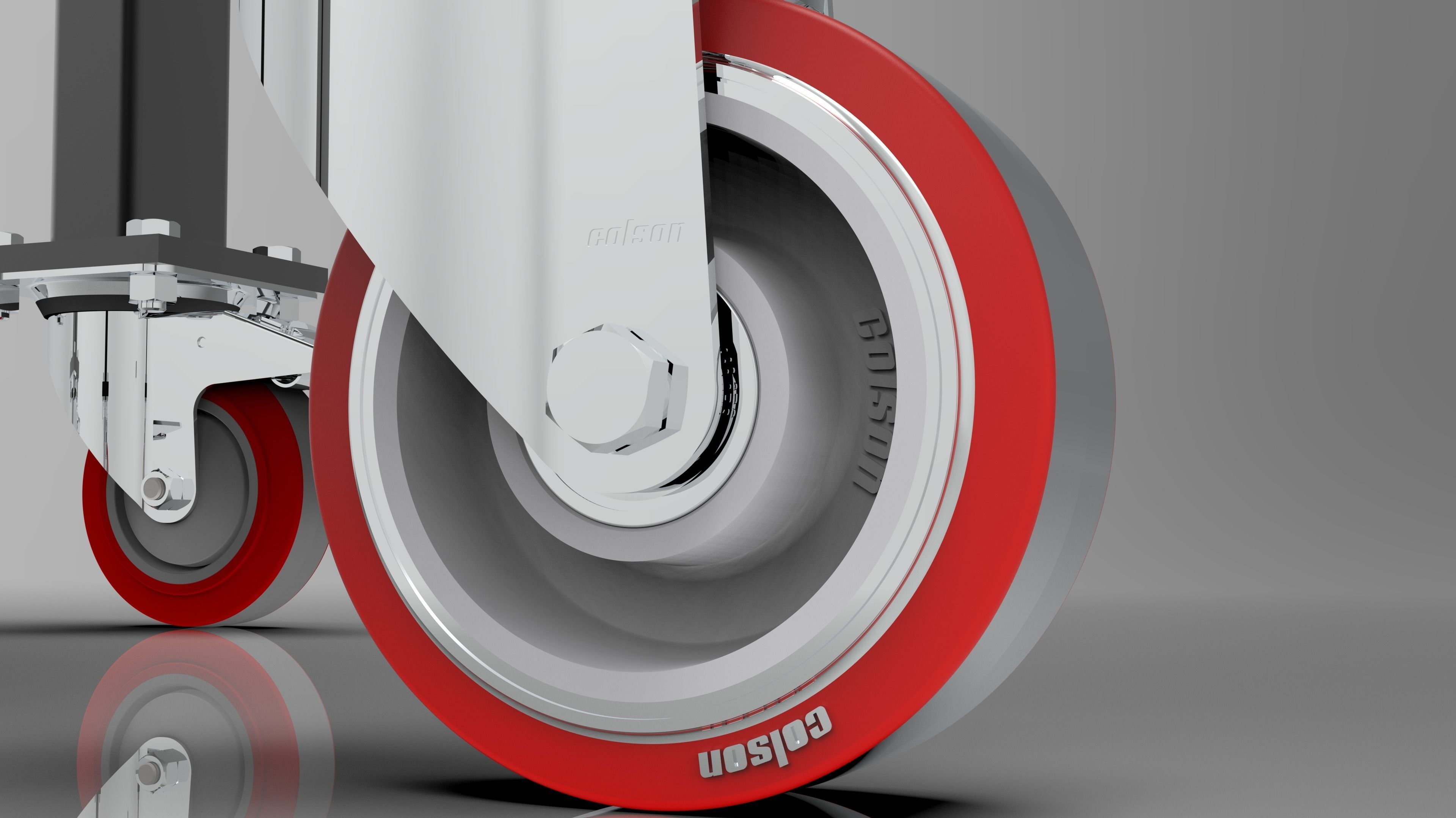 Plastic Granule Vertical Mixer 3D model_7