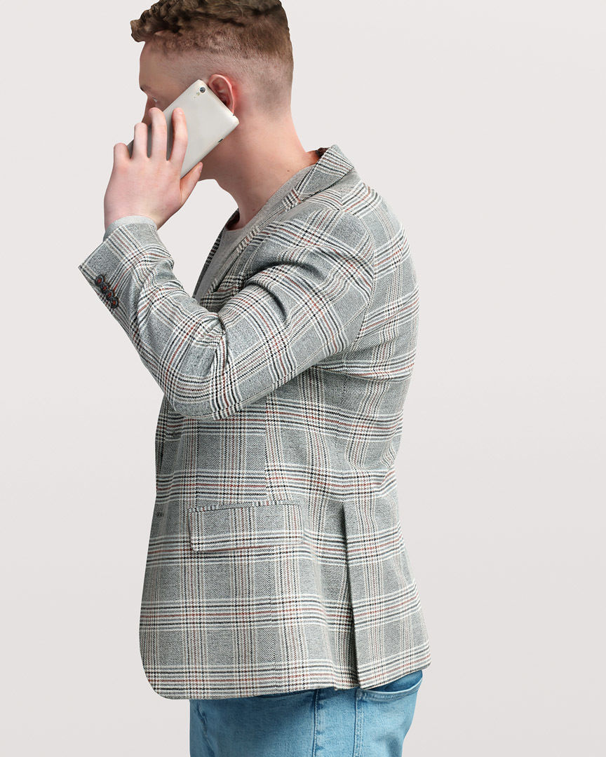 Humano Traveling Man with suitcase 2206-1 3D model_7