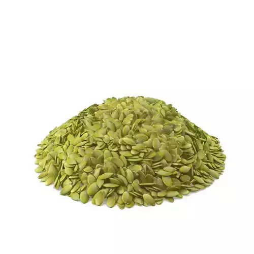 Pumpkin seeds 3D model