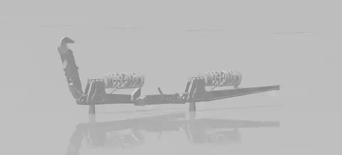 Towing hooks for tugboat model 3D print model