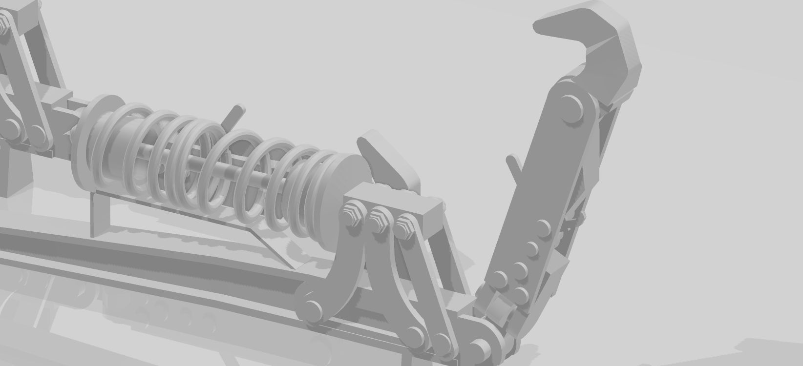 Towing hooks for tugboat model 3D print model_1