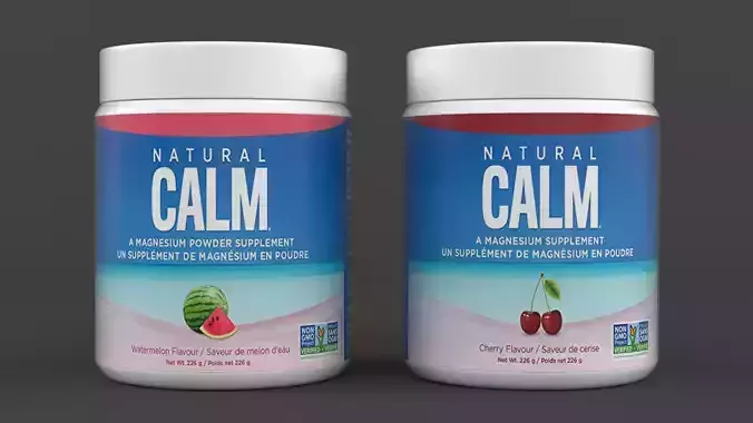 Magnesium Powder Supplement 3D model
