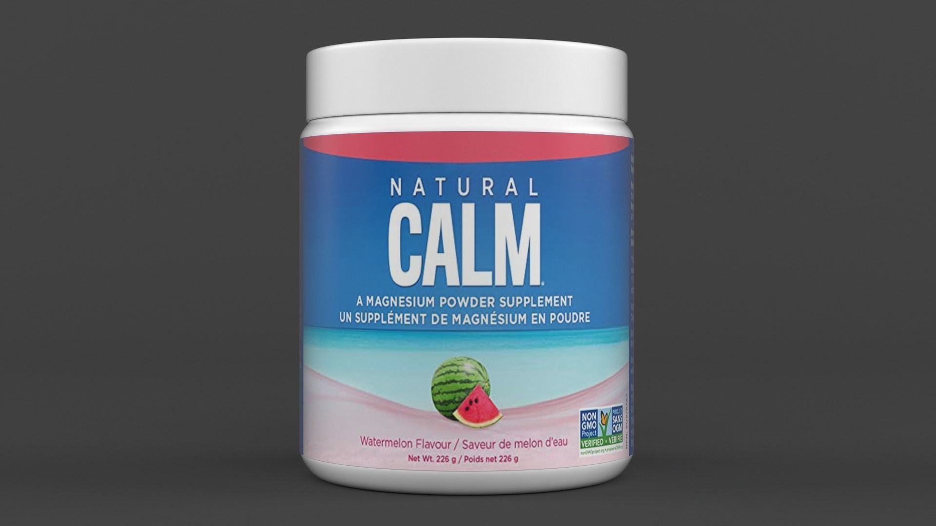 Magnesium Powder Supplement 3D model_1