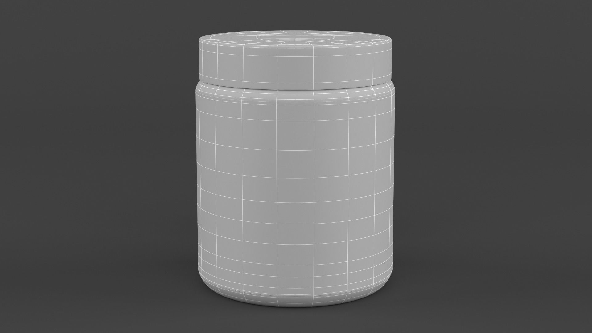 Magnesium Powder Supplement 3D model_8