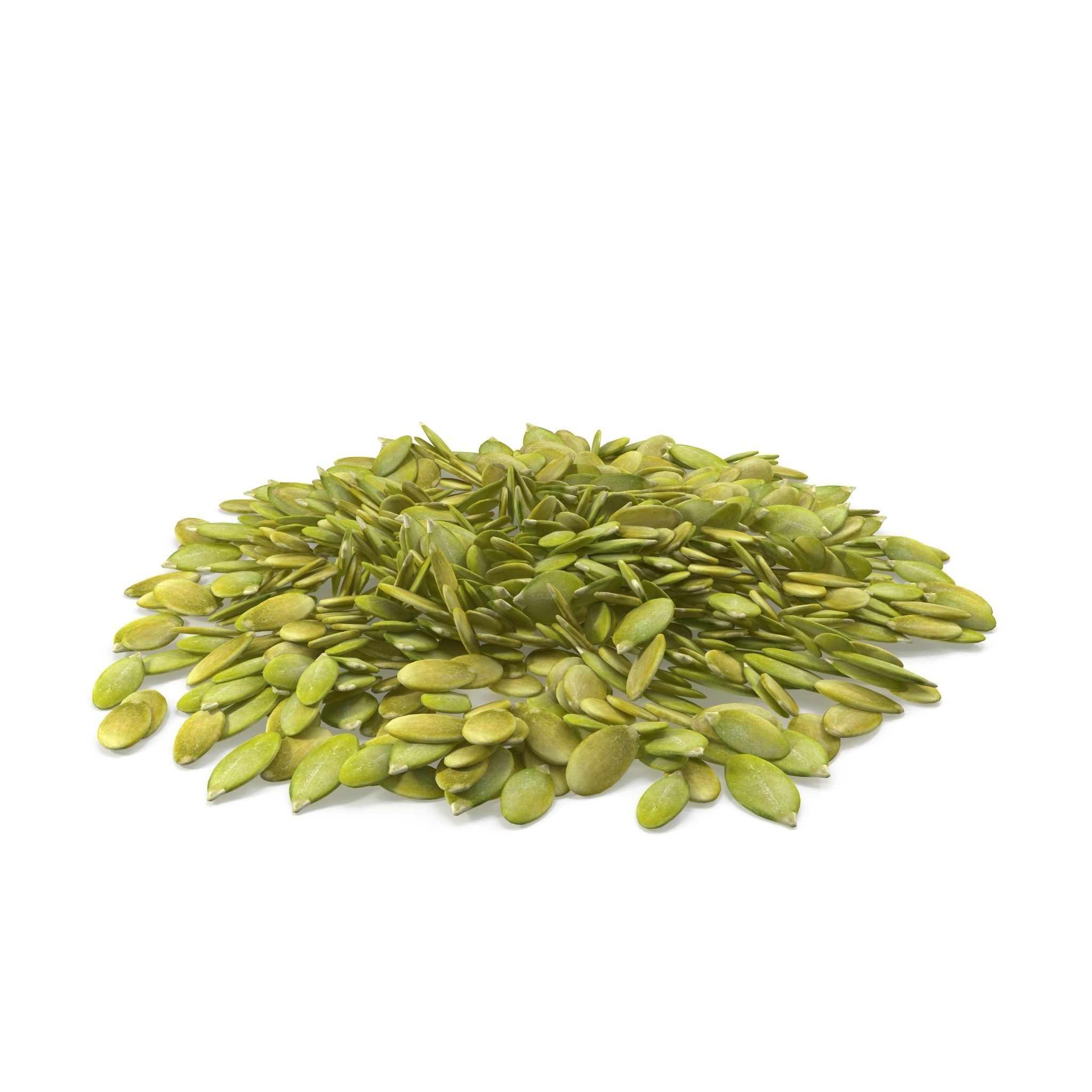 Pumpkin seeds V1 3D model_2