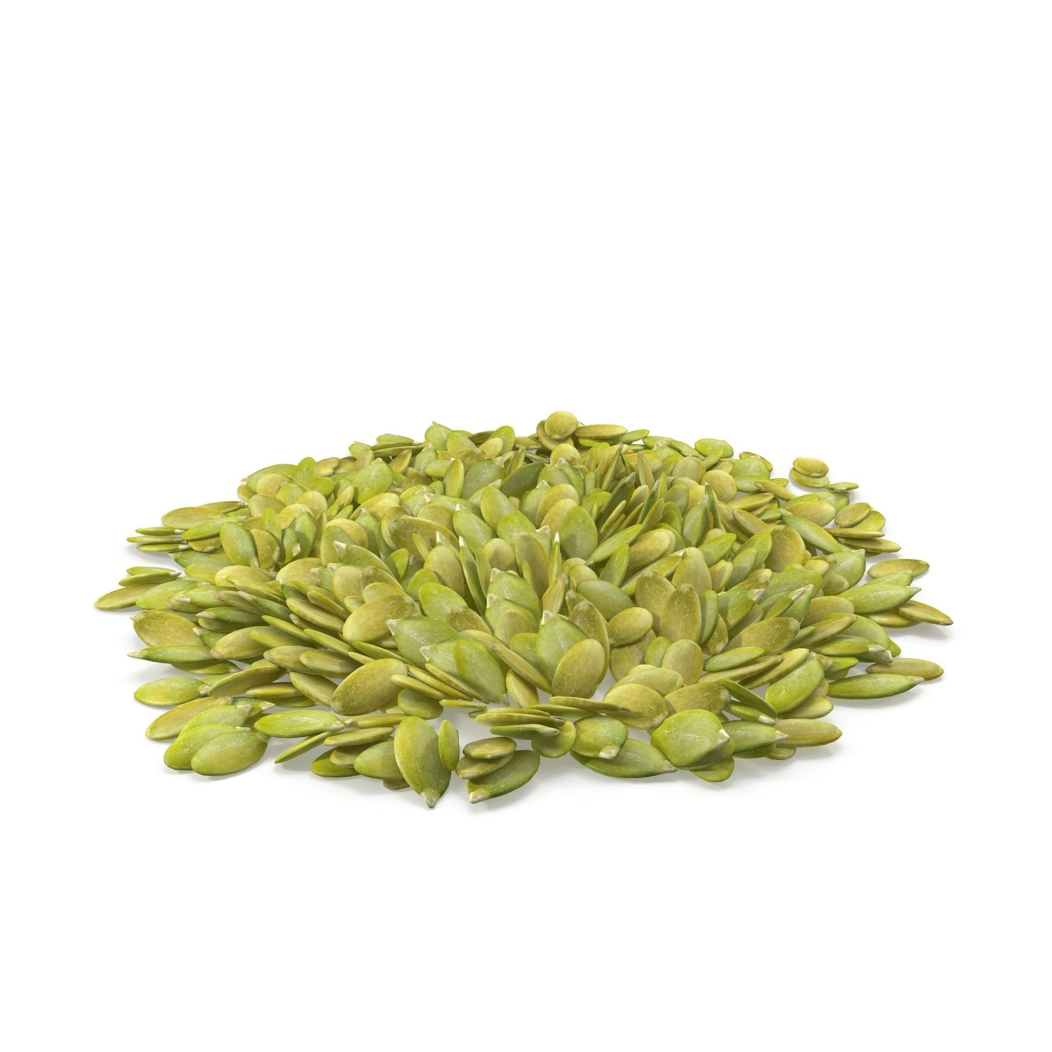 Pumpkin seeds V1 3D model_1