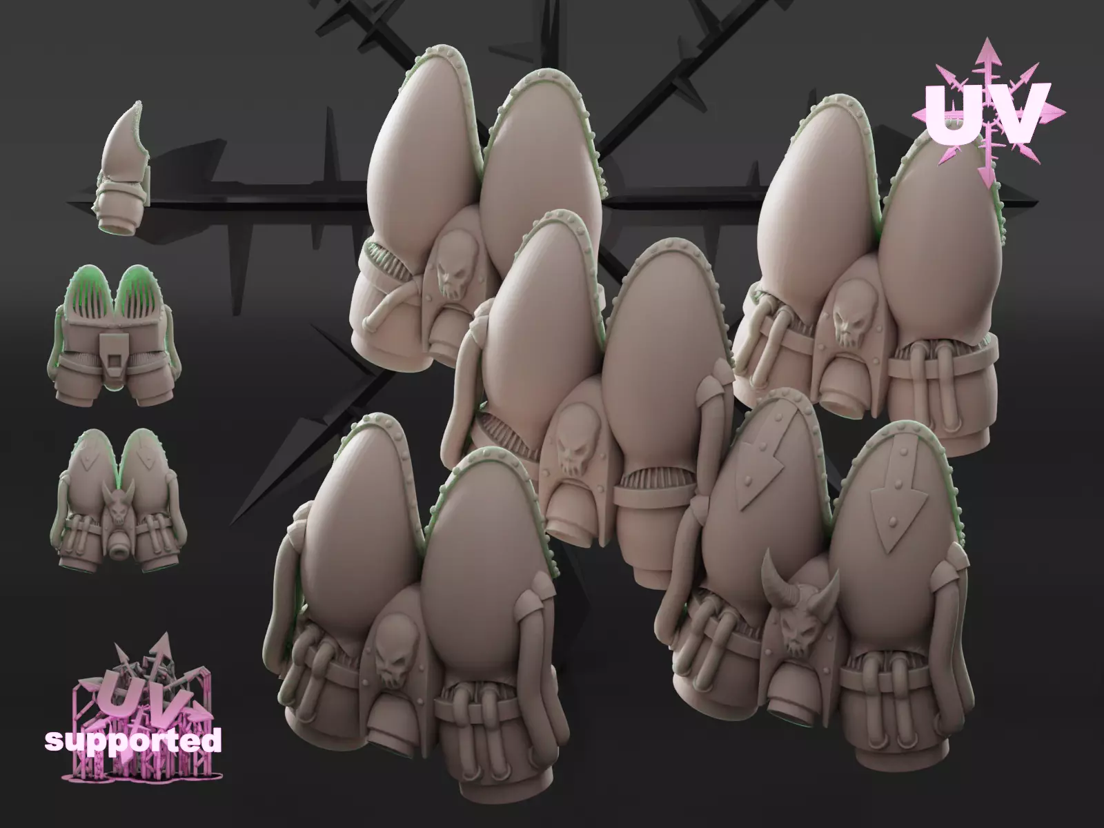 velociraptor jet pack 3D print model_0