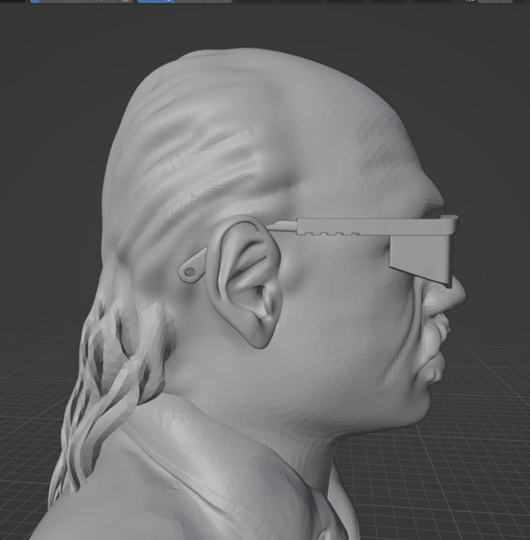 Stevie Wonder 3D print model_18