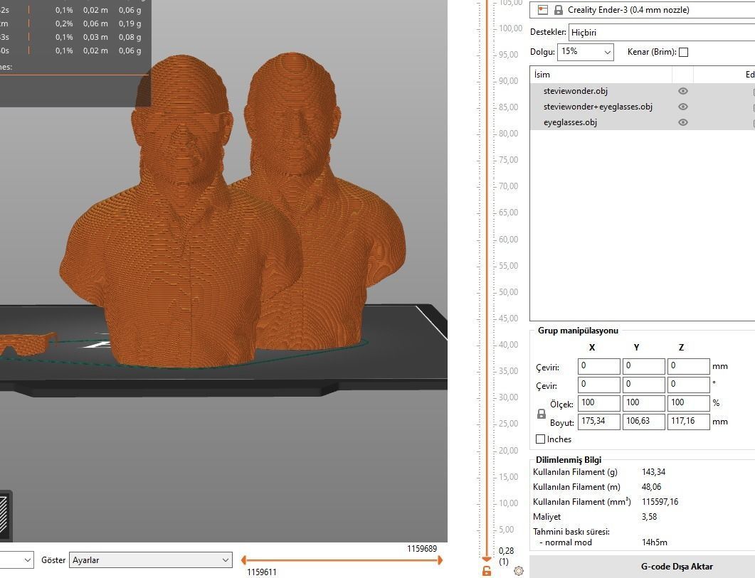 Stevie Wonder 3D print model_9