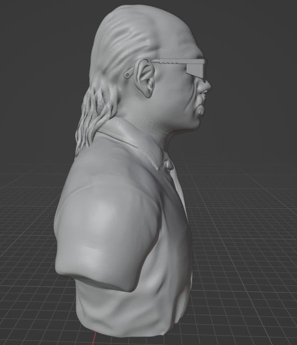 Stevie Wonder 3D print model_15