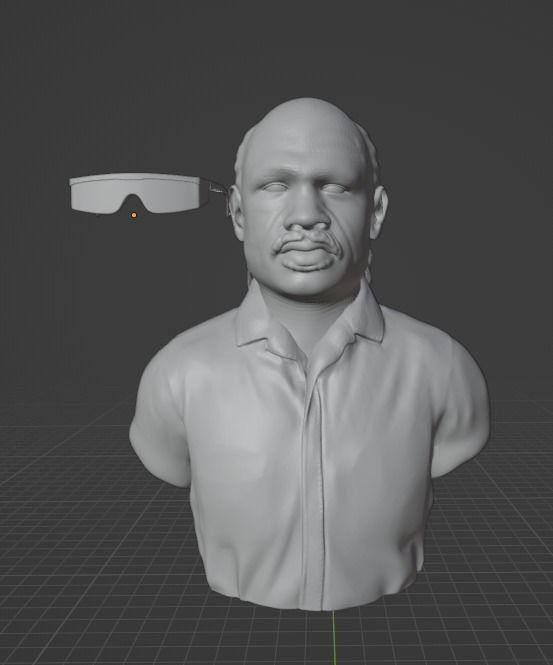 Stevie Wonder 3D print model_19