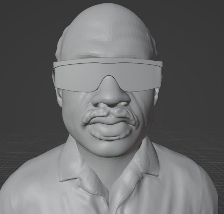 Stevie Wonder 3D print model_10