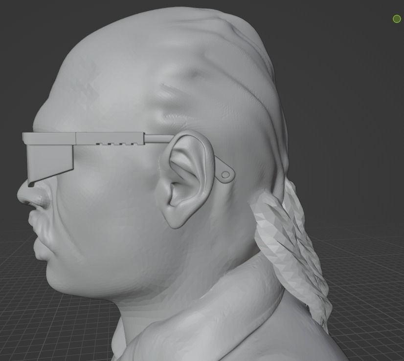 Stevie Wonder 3D print model_8