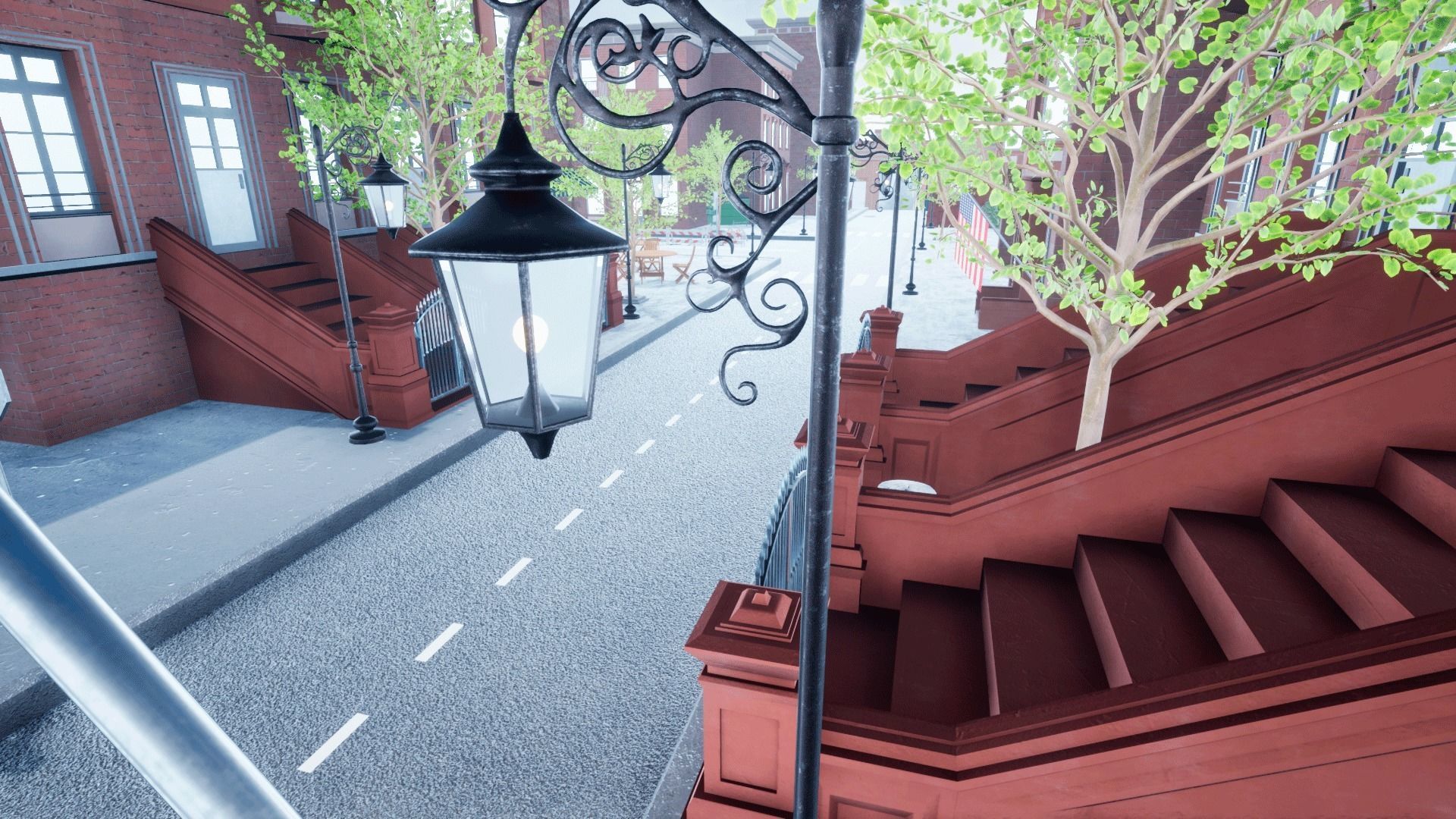 New York streets - Modular city Low-poly 3D model_36