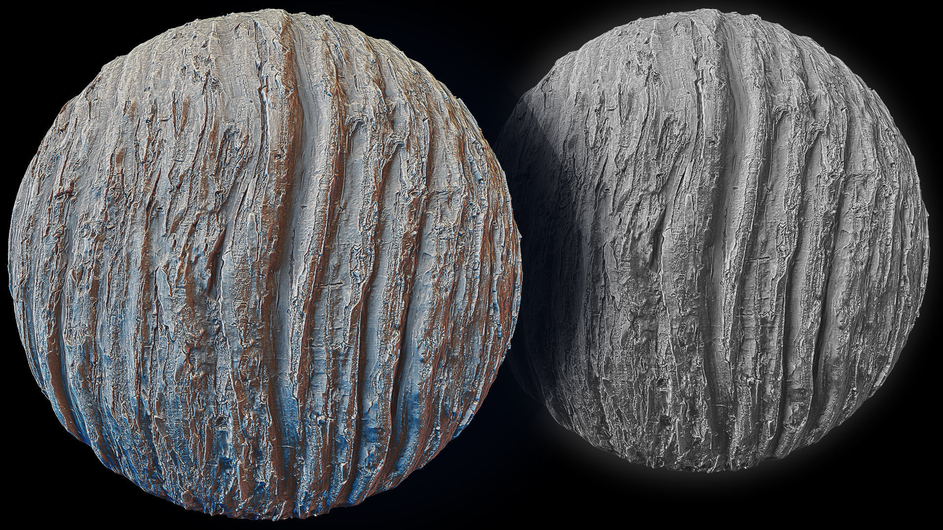 Ultra HQ Tree Bark Sculpt Zbrush brushes and Alphas Vol2 Texture_29