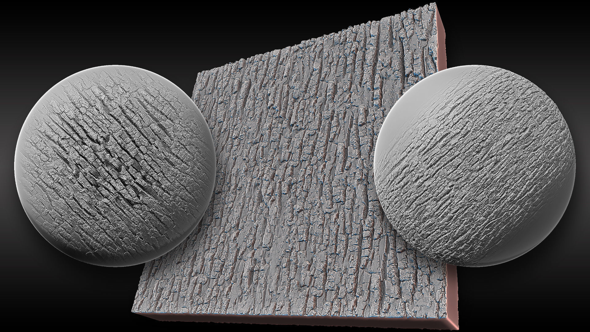 Ultra HQ Tree Bark Sculpt Zbrush brushes and Alphas Vol2 Texture_41