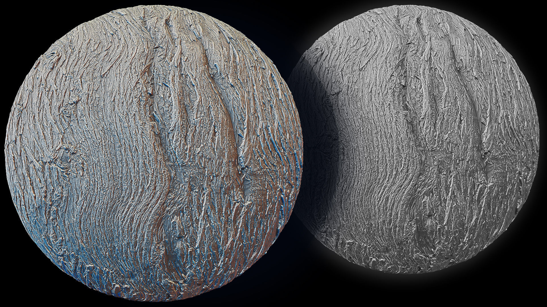 Ultra HQ Tree Bark Sculpt Zbrush brushes and Alphas Vol2 Texture_45