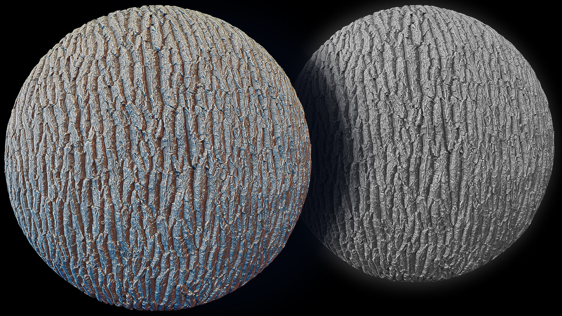 Ultra HQ Tree Bark Sculpt Zbrush brushes and Alphas Vol2 Texture_35