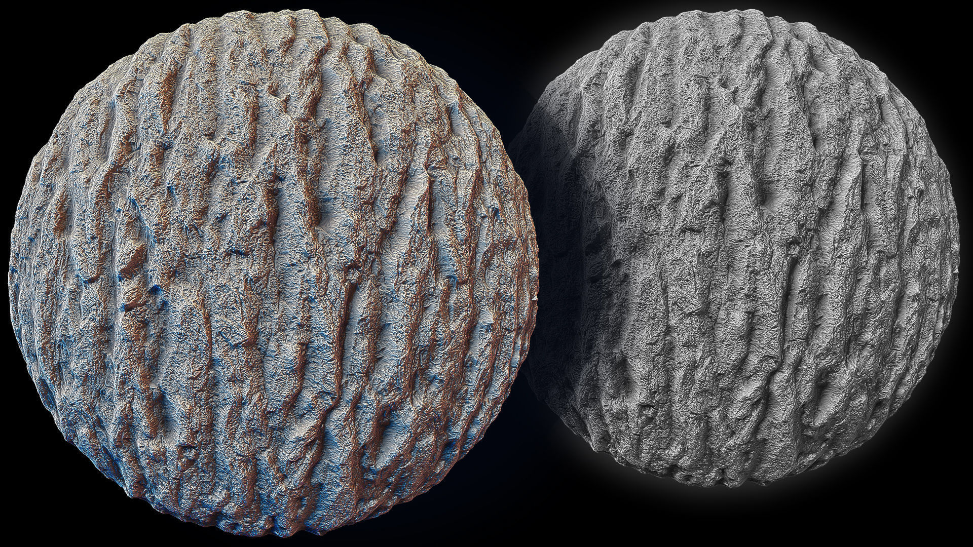 Ultra HQ Tree Bark Sculpt Zbrush brushes and Alphas Vol2 Texture_12