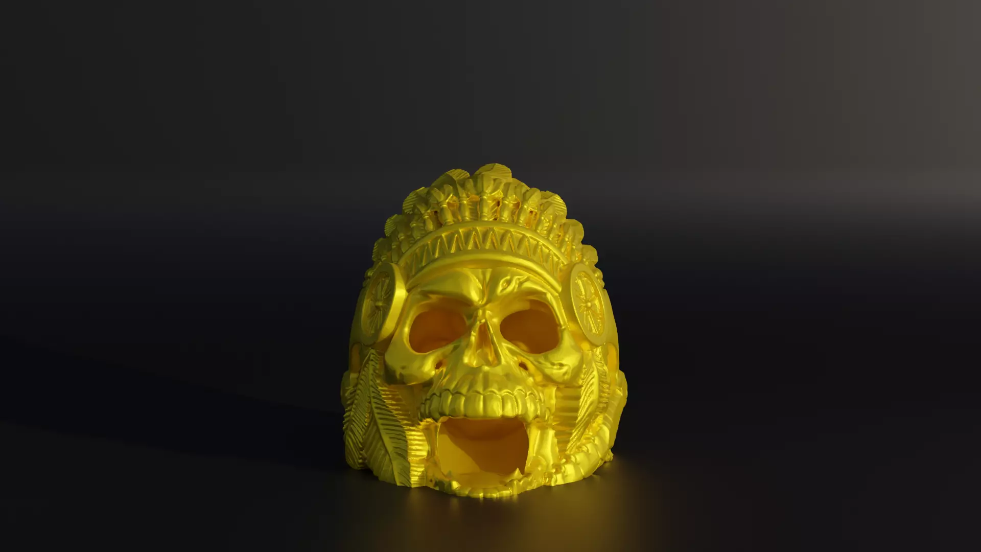 Skull Dice Tower - DND Skull Head Dice Tower 3D print model