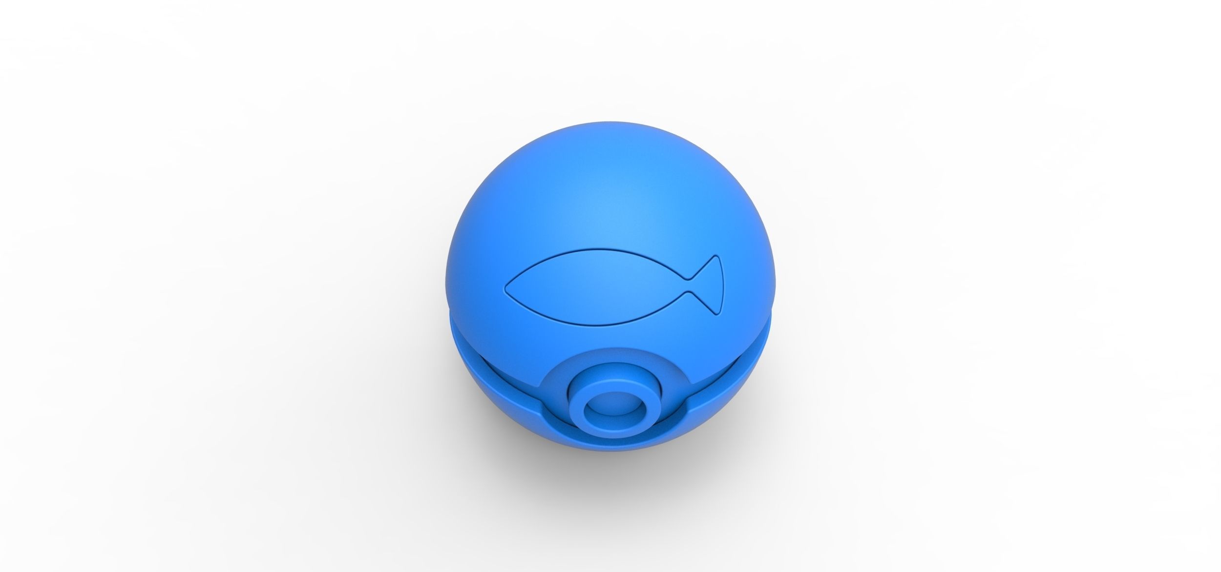 Fishing Ball 3D print model_10
