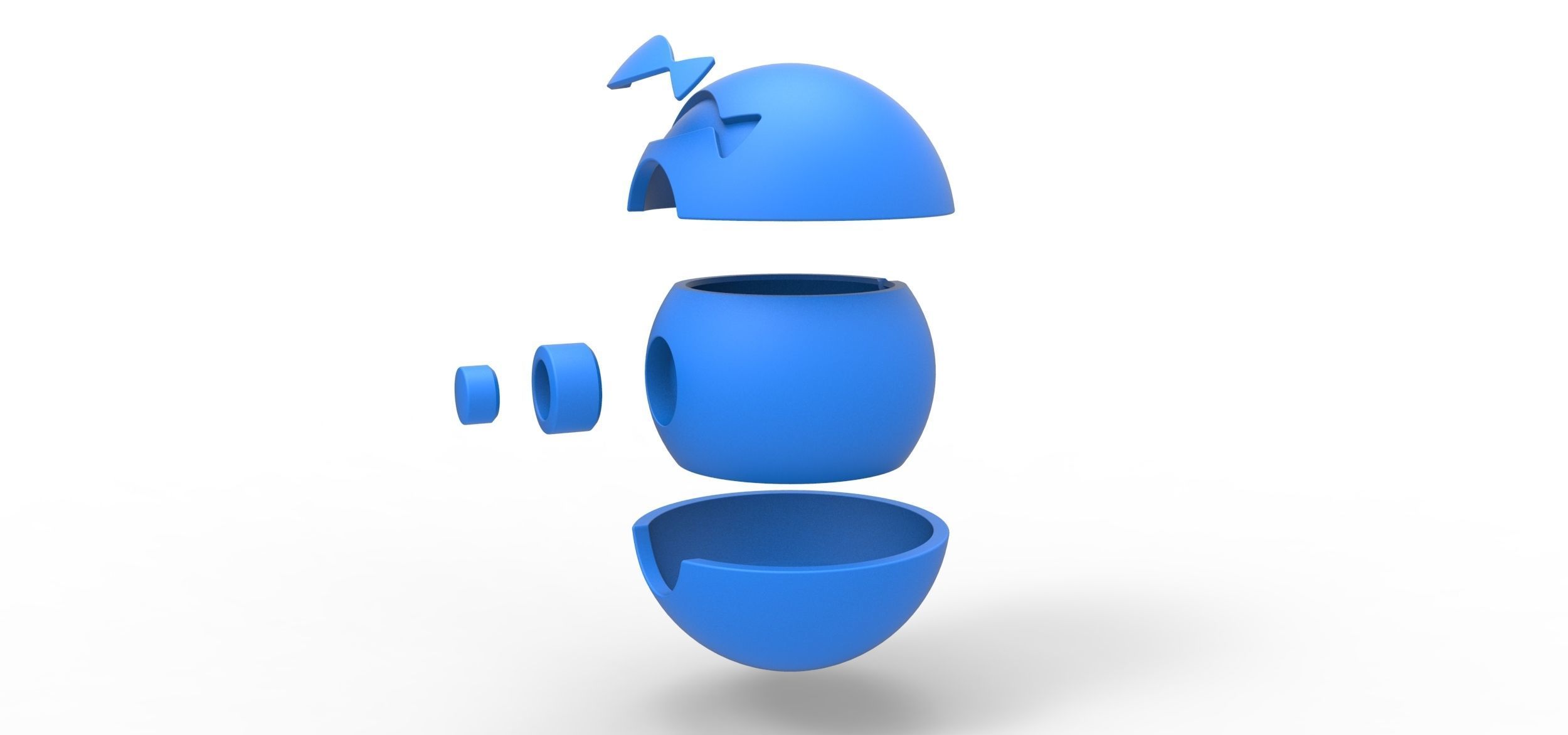 Fishing Ball 3D print model_15