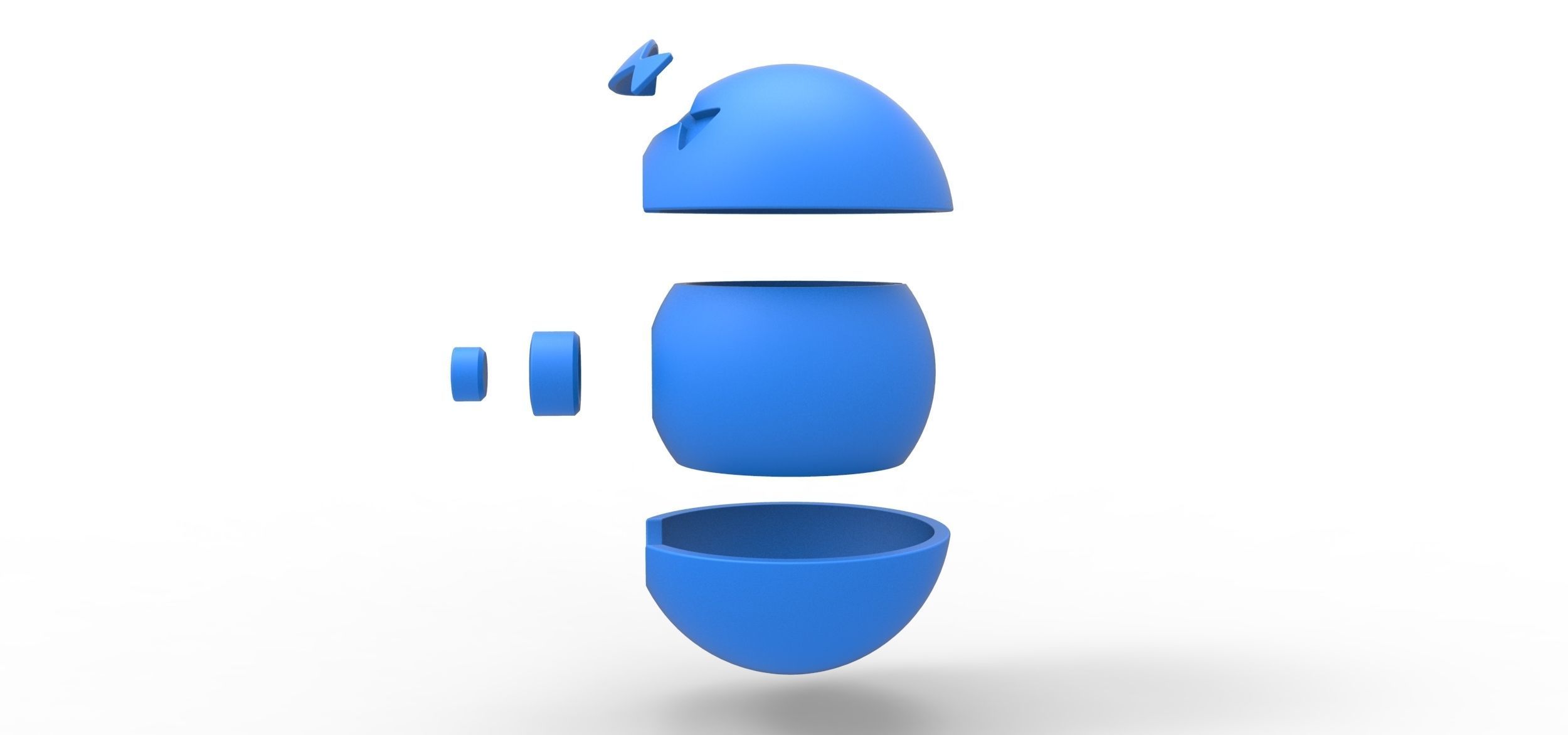 Fishing Ball 3D print model_18