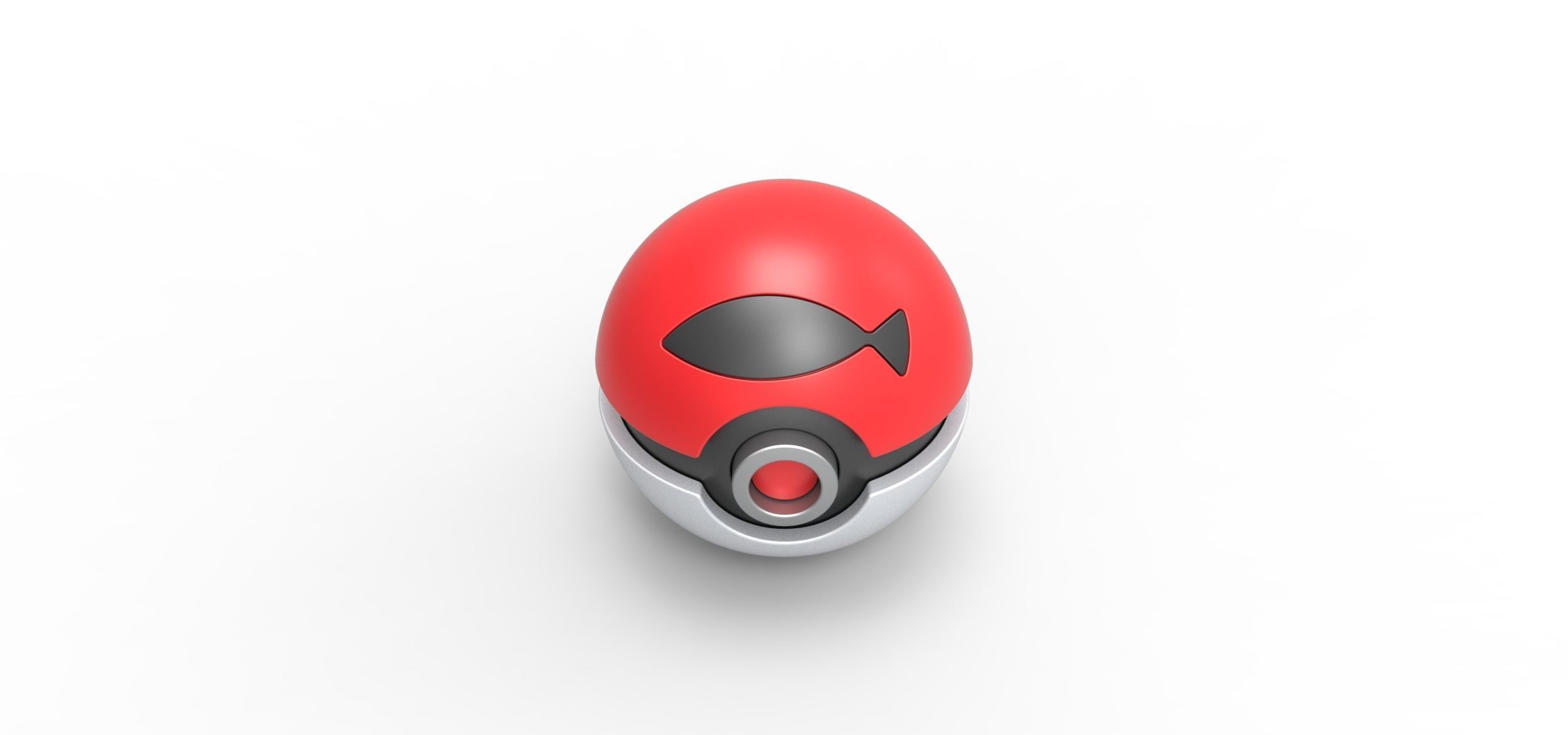 Fishing Ball 3D print model_3