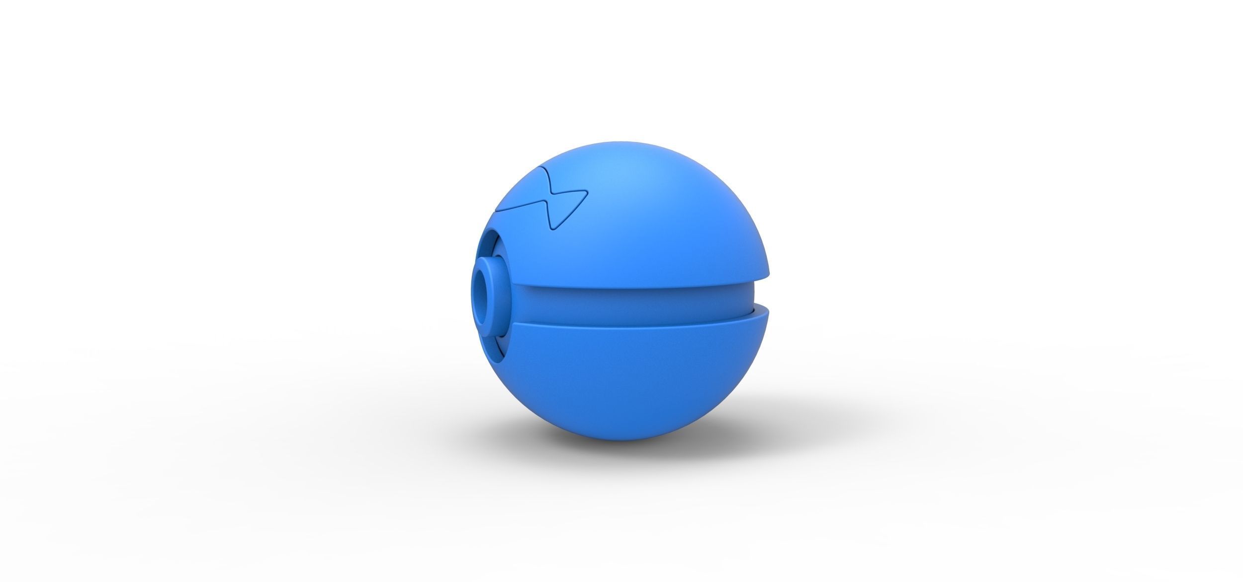 Fishing Ball 3D print model_12