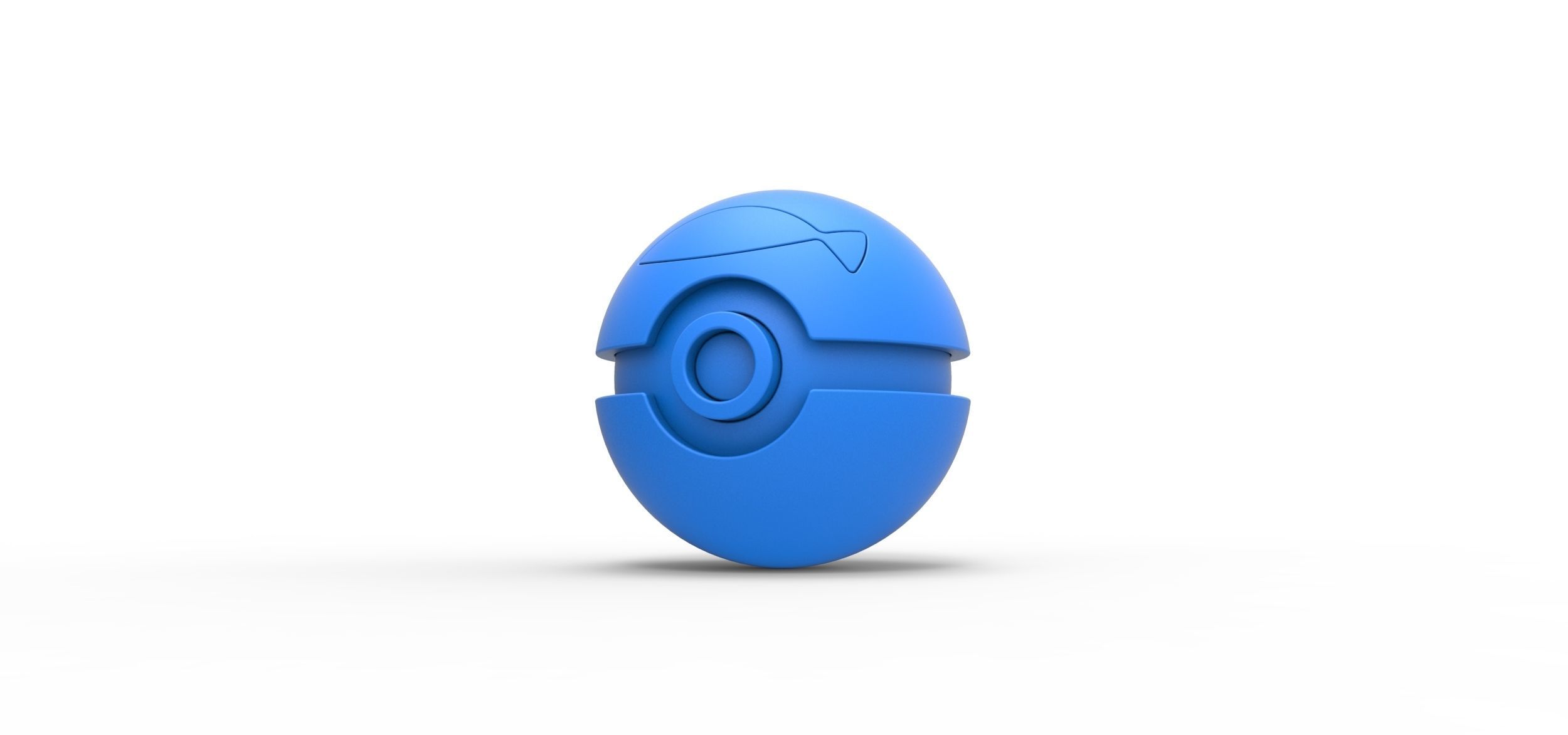 Fishing Ball 3D print model_8