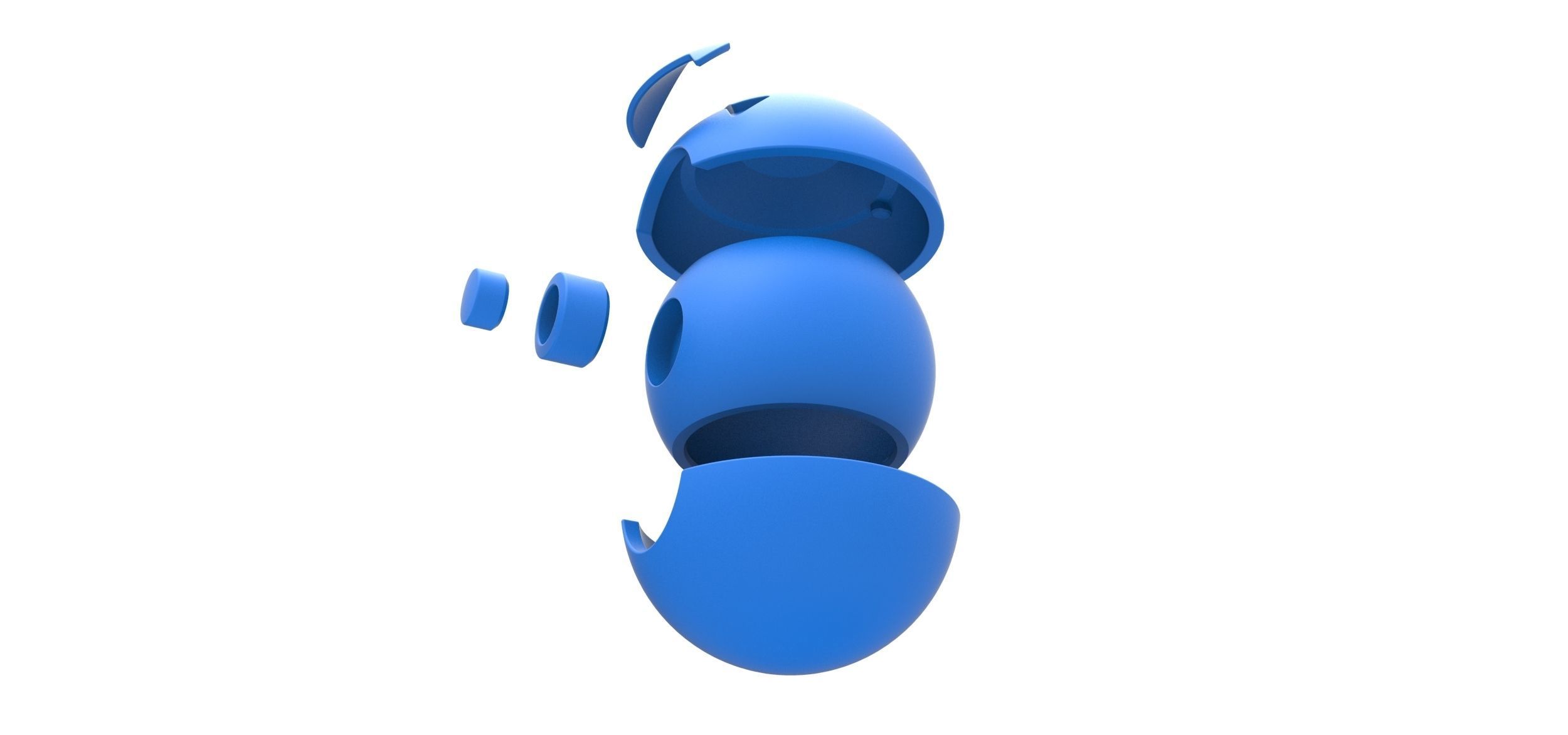 Fishing Ball 3D print model_16