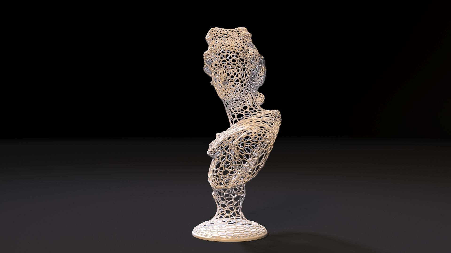 Apollo Bust 3D print model_1