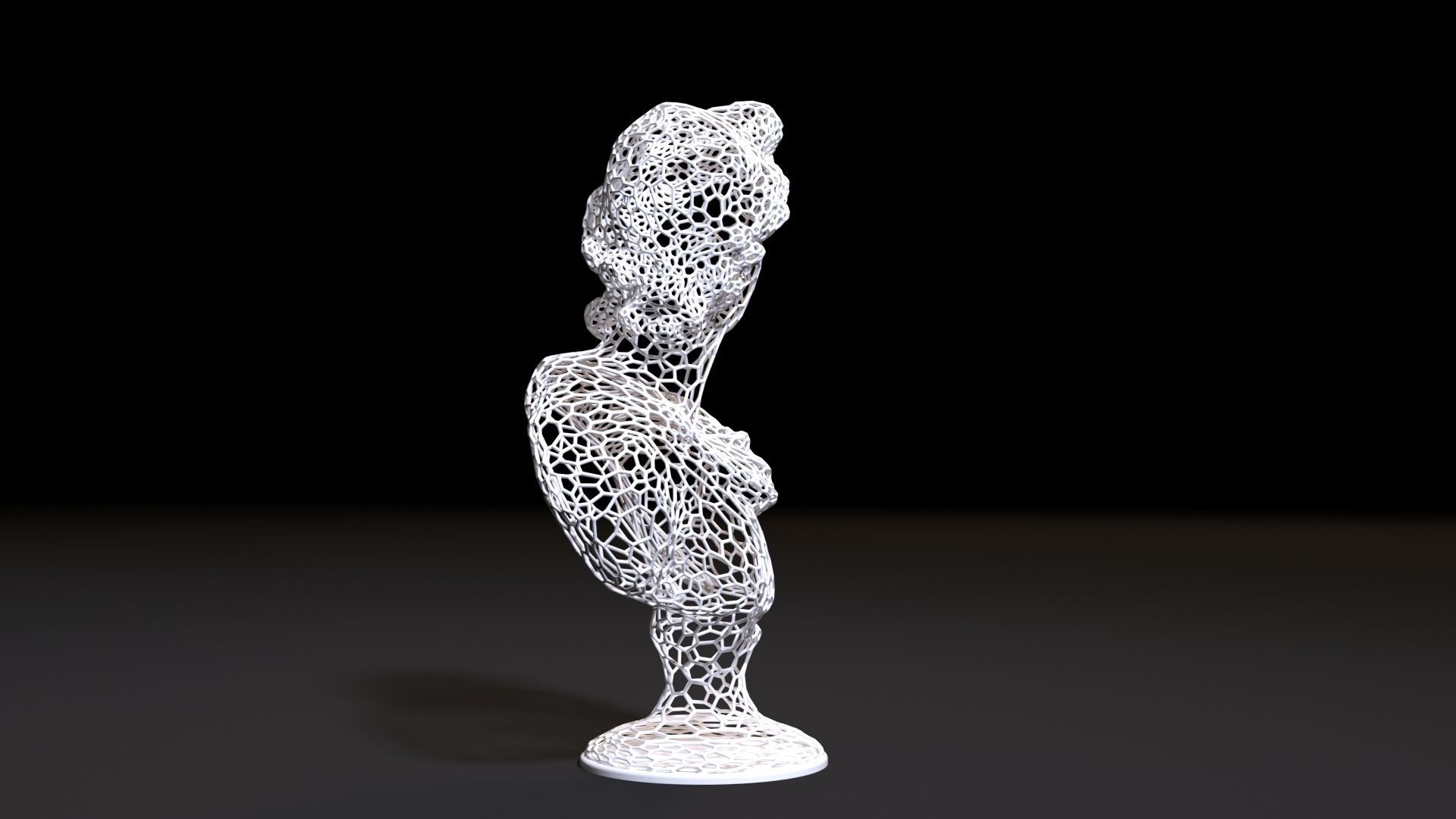 Apollo Bust 3D print model_5