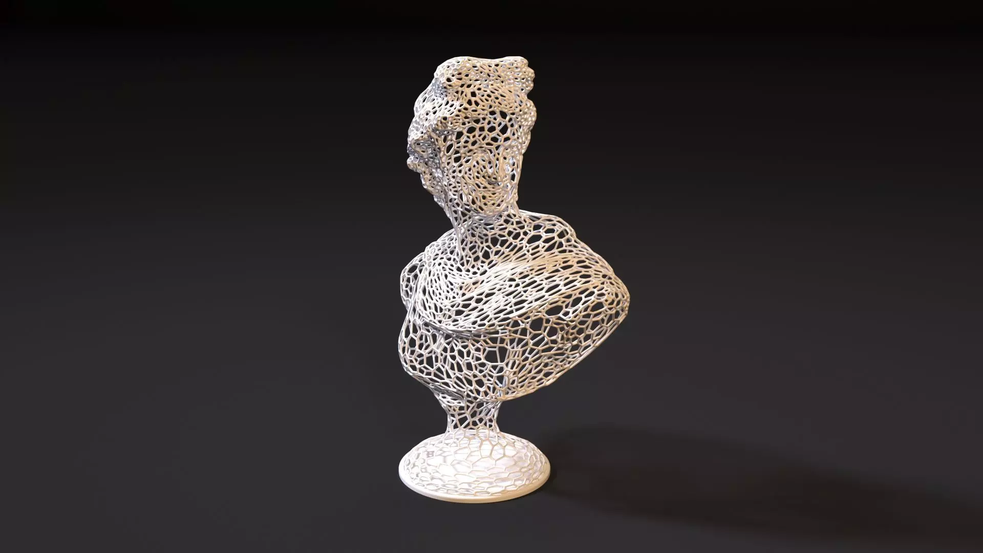 Apollo Bust 3D print model_0