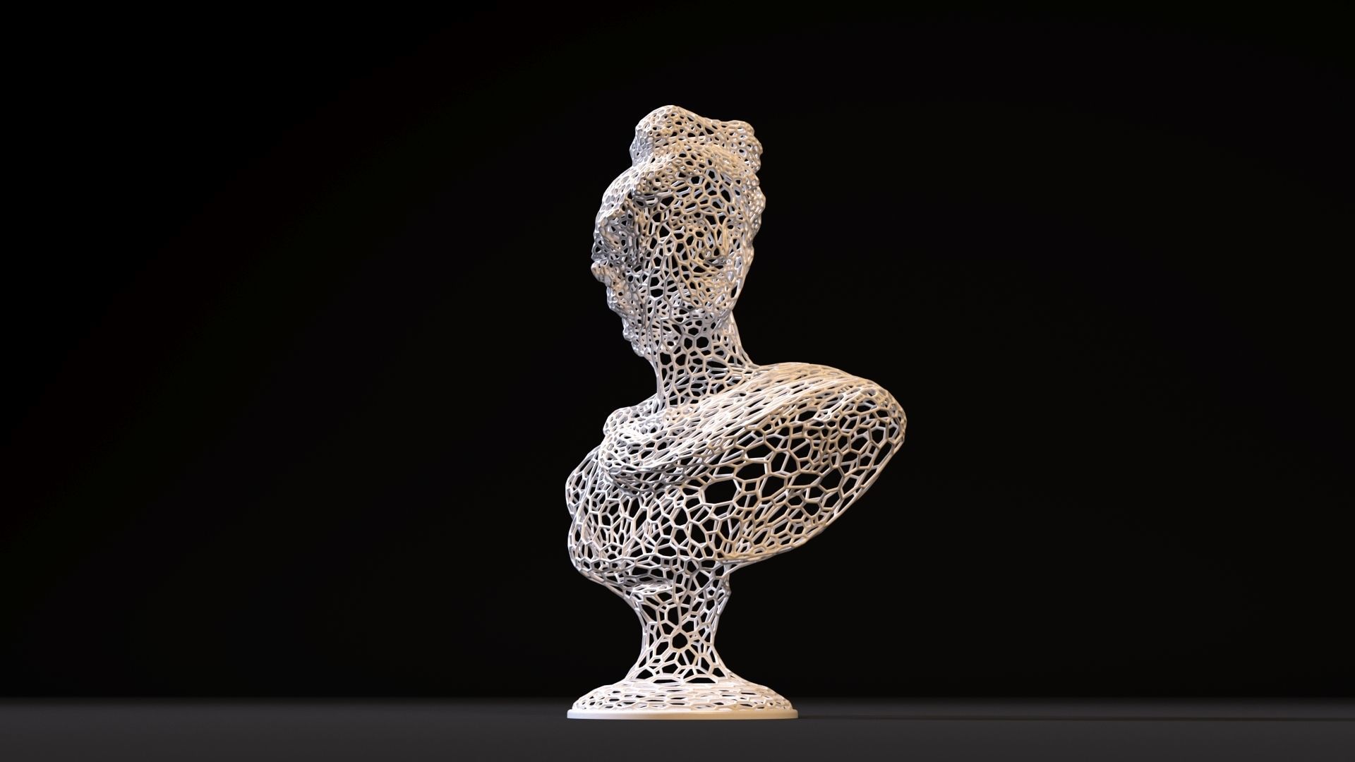 Apollo Bust 3D print model_9