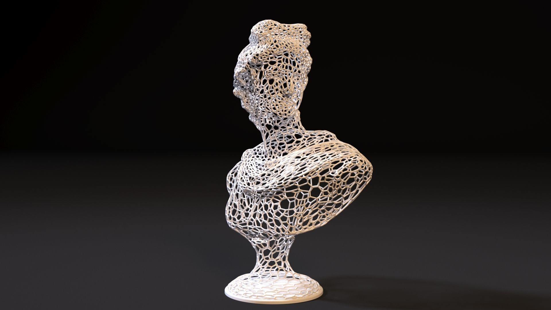 Apollo Bust 3D print model_10