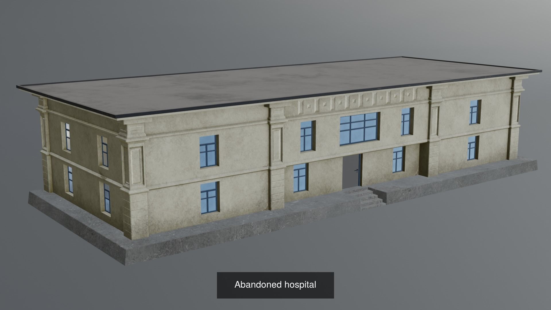 Old Houses 3D Model Collection_4