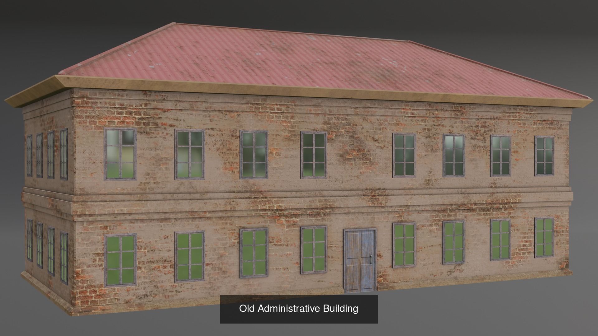 Old Houses 3D Model Collection_6