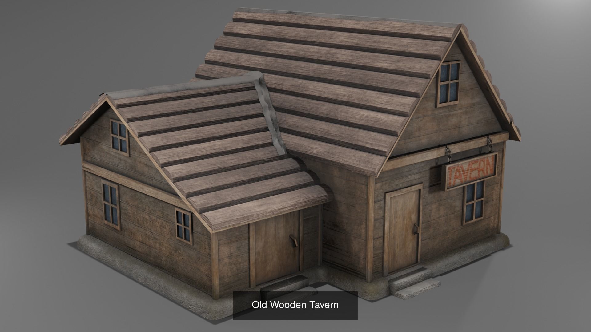 Old Houses 3D Model Collection_5