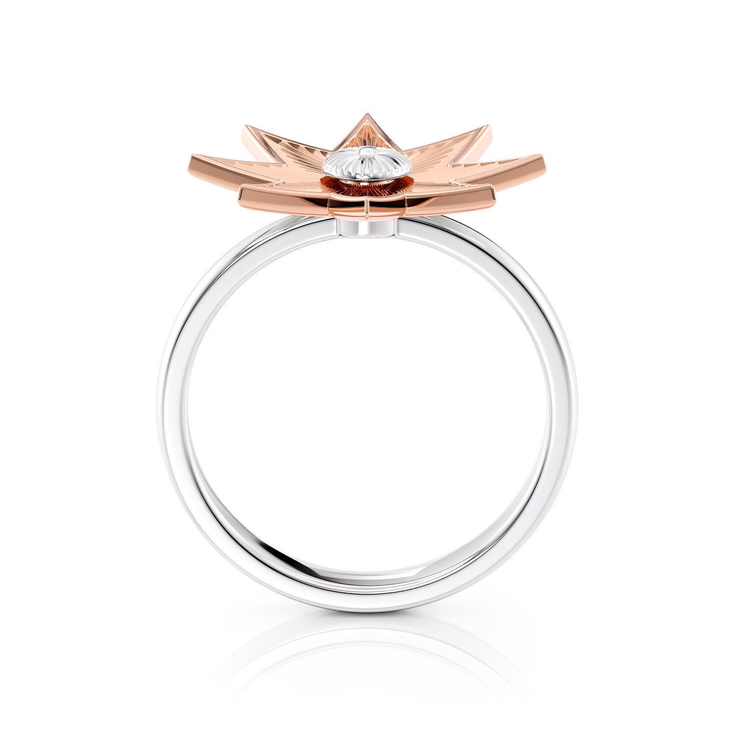 Star ring R 0333 printable 3d model 3D print model_15