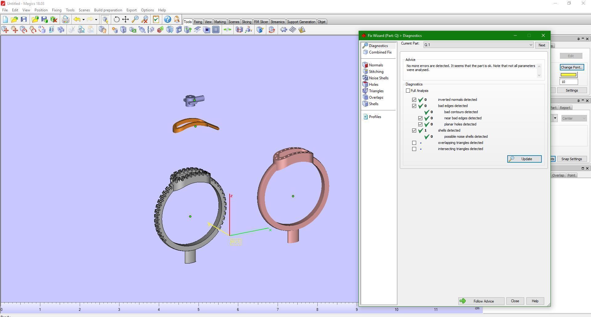 Fashion Messika RING 3dm and STL formats  3D print model_9