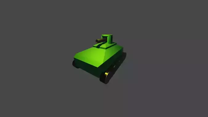 Lowpoly tank