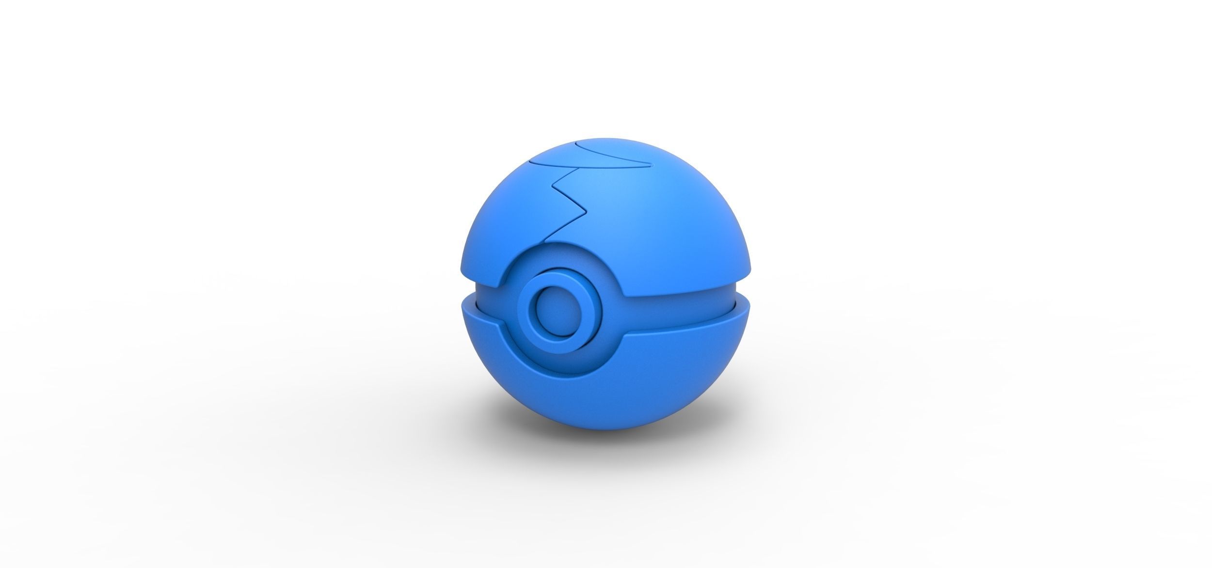 Moon Ball 3D print model_9