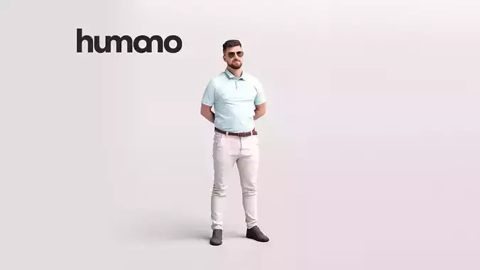 Humano Yacht Crew Man 2207-6 3D model