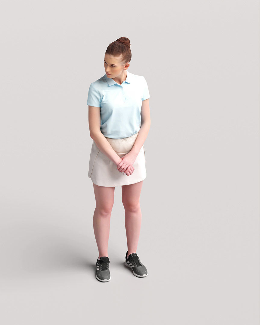 Humano Yacht Crew Woman 2207-4 3D model_8