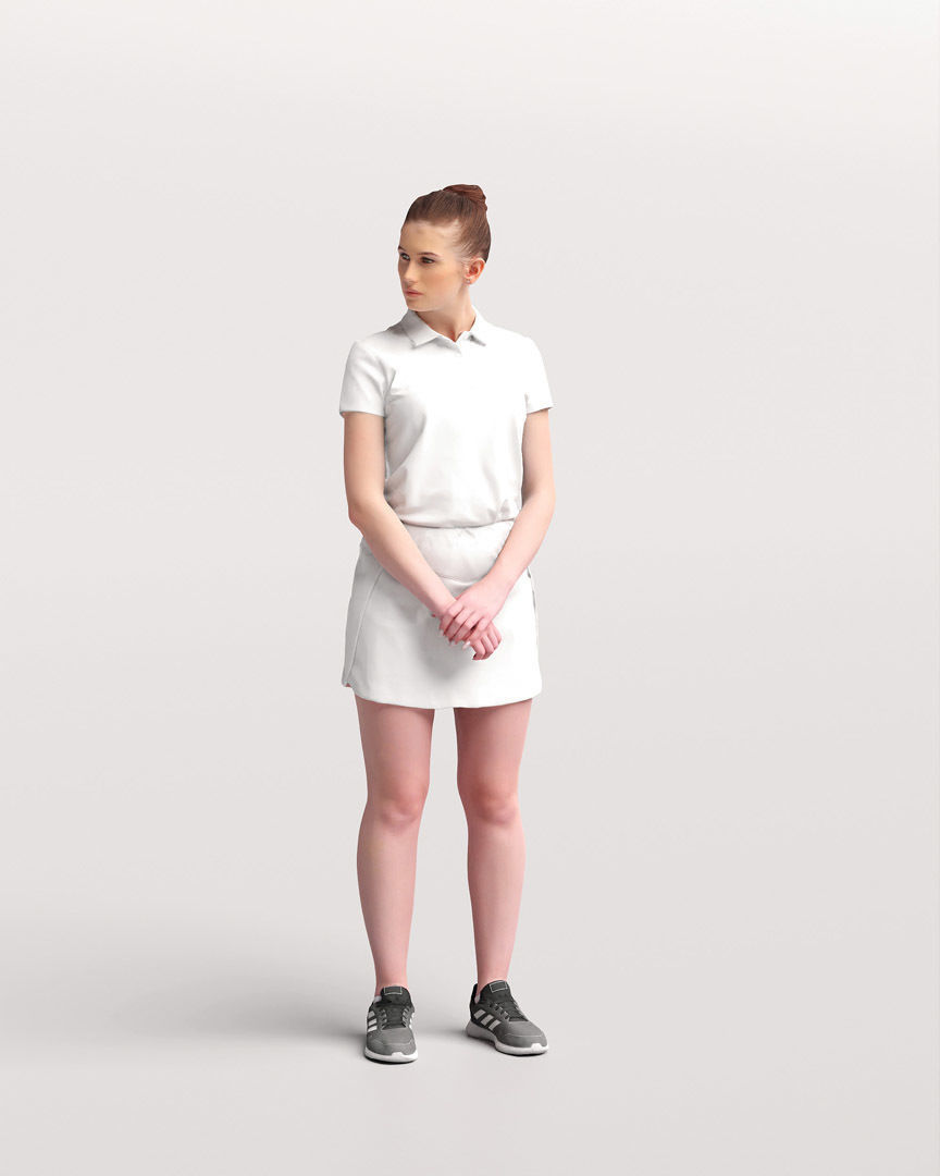 Humano Yacht Crew Woman 2207-4 3D model_10