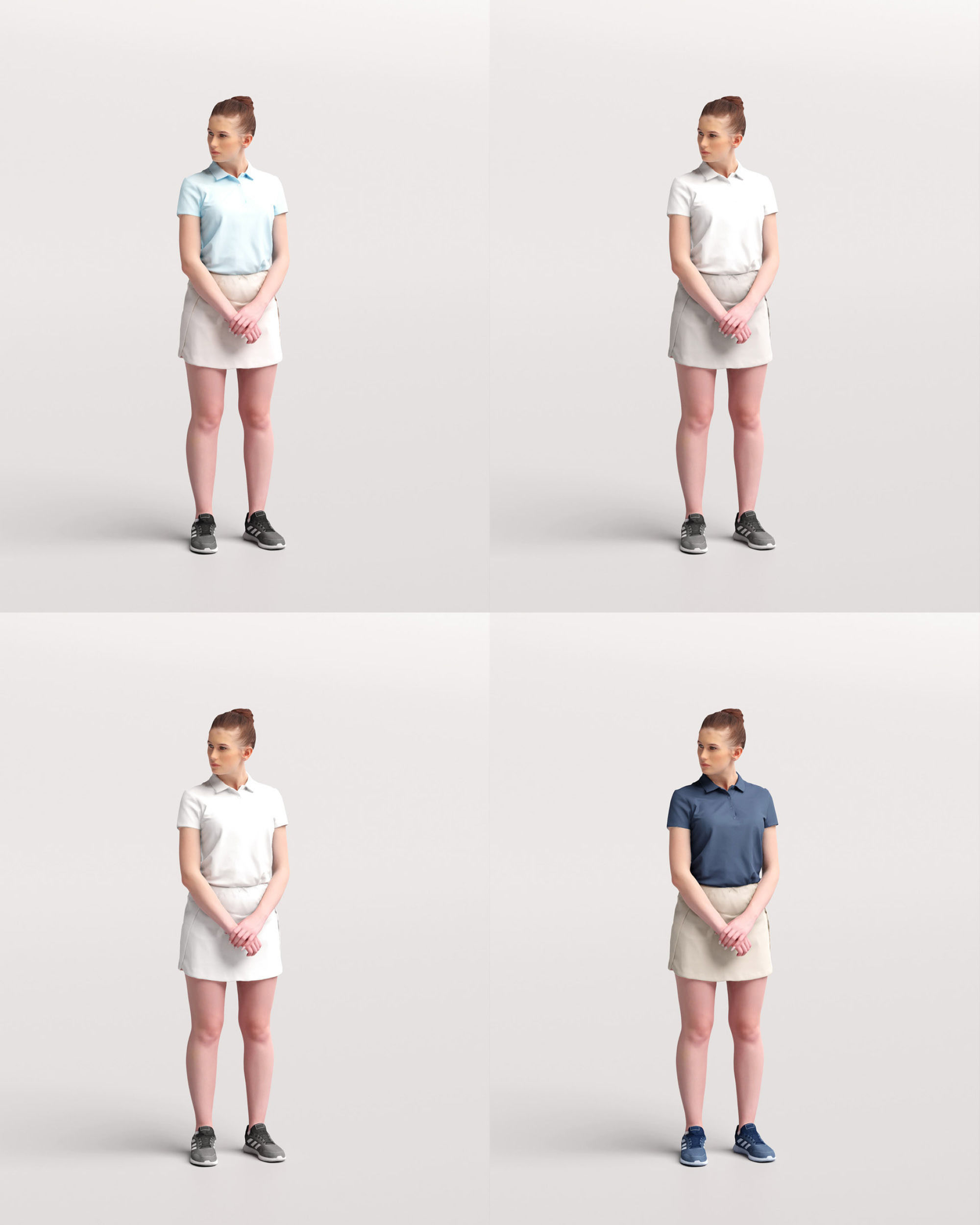 Humano Yacht Crew Woman 2207-4 3D model_13