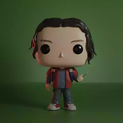 FUNKO POP THE LAST OF US ELLIE SERIE HBO 3D print model