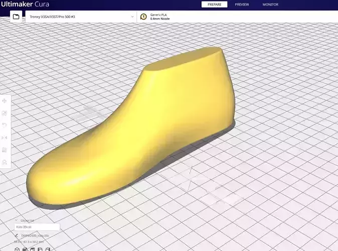 Shoes Lasts - Kids 3D print model  3D model